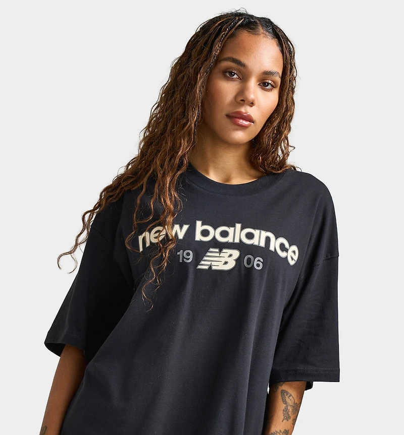 New Balance Women's Boyfriend Tee / Black
