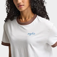 Mayfair Women's You Are Enough Fitted tee / White