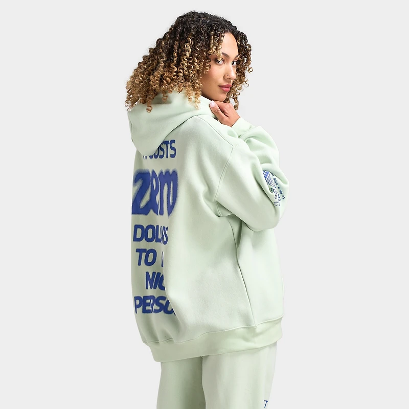 Mayfair Women's It Costs $0 Hoodie / Seafoam