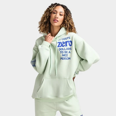 Mayfair Women's It Costs $0 Hoodie / Seafoam