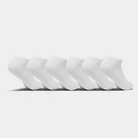Nike Everyday Plus Cushioned Training No Show Socks (6 Pack) White / Black