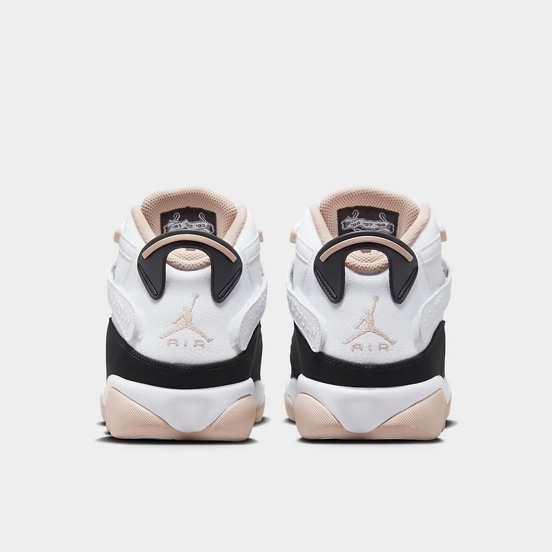 Jordan 6 Rings White / Black - Fossil Stone
