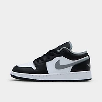 Jordan 1 Low GS Black / Particle Grey - White