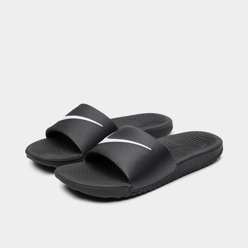 Nike Kawa Slides GS Black / White