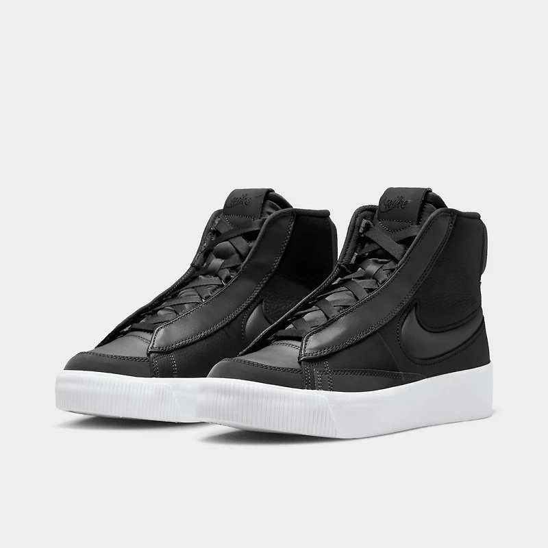 Nike Women's Blazer Mid Victory Black / Dark Smoke Grey - Off Noir