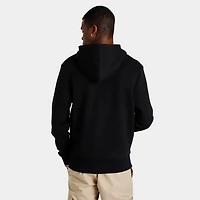 Fred Perry Tipped Pullover Hoodie / Black