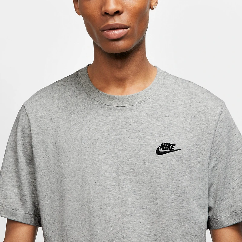 Nike Sportswear Club T-shirt Dark Heather Grey / Black