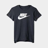 Nike Junior Girls' Sportswear T-shirt Black / White