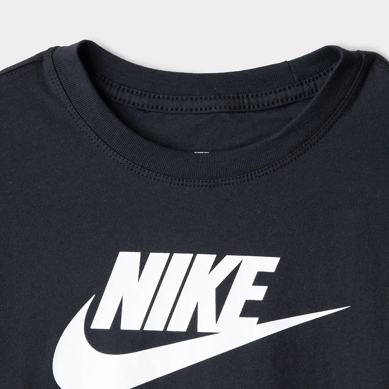 Nike Junior Girls' Sportswear T-shirt Black / White