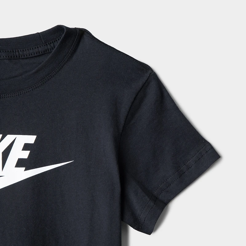 Nike Junior Girls' Sportswear T-shirt Black / White