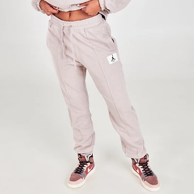 Jordan Women's Essential Fleece Pants Moon Particle / HTR - Thunder Grey