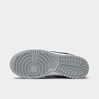 Nike Women's Dunk Low Metallic Silver / Off Noir - White