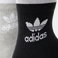 adidas Originals Mid Cut Crew Socks (3 Pack) / Multi