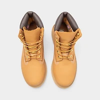 Timberland Juniors' 6 pouces Premium Bottes imperméables / Blé Nubuck