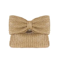 90022 Ribbon Hand Clutch