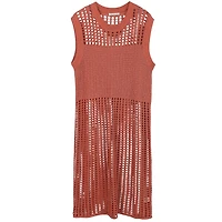 70059 Block Crochet Dress