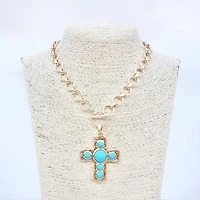80047 Joia Cross Necklace