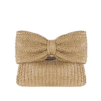 90022 Ribbon Hand Clutch
