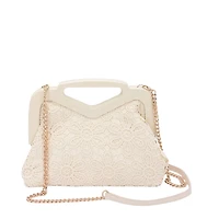 90026 Crochet Wood Clutch