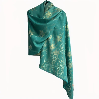 W30110.1 Pashmina Nila Teal
