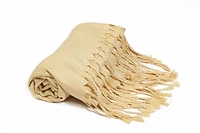 10144 Pashmina Solid Baby Yellow