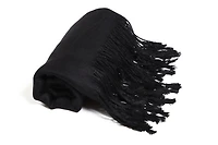 10101 Pashmina Solid Black
