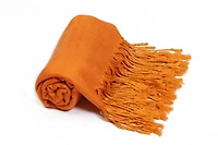 10152 Pashmina Solid Orange Bright