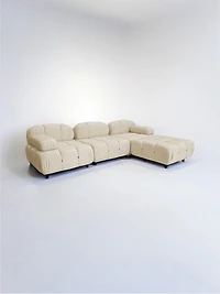 Antonella Sofa  Set/4- Lt. Cream