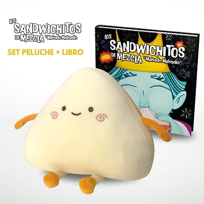 Oferta de Los Sandwichitos de Mezcla y Malvadín: Libro + Peluche