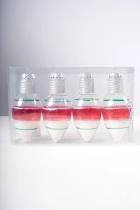 6" Red/Green Bulbs