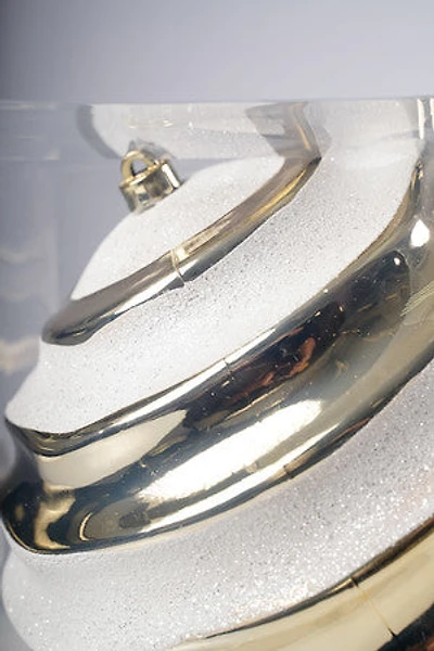 12" White/Gold Ball