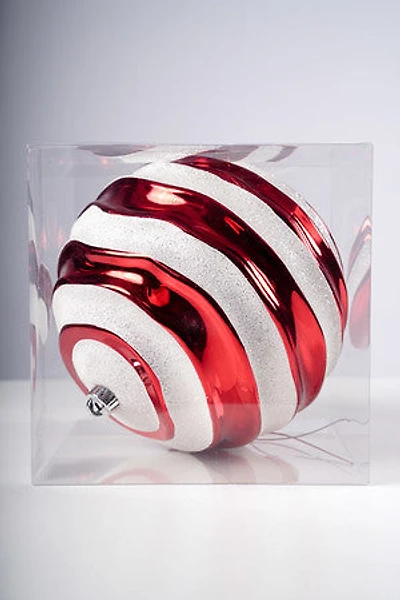12" White/Red Ball