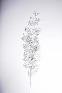 35" Palms Berries Foliage - Silver