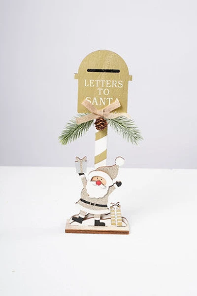 12" Letters For Santa Silver/White/Gold