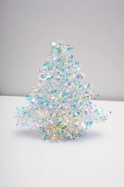 12" Tree Iridescent W/Plug