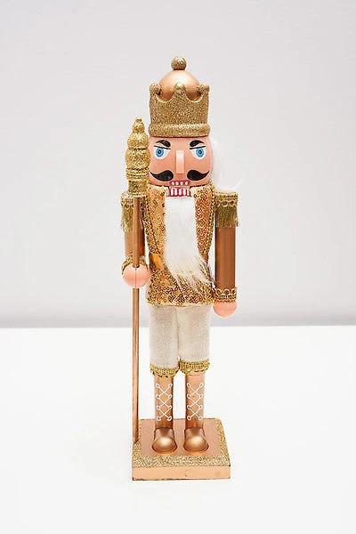 16" Gold Nutcracker