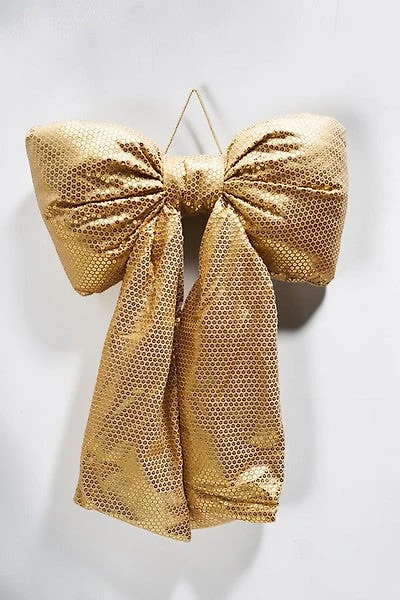 16" x 24" Gold Hang Bow