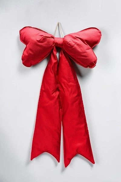 18" x 36" Red Hanger Bow