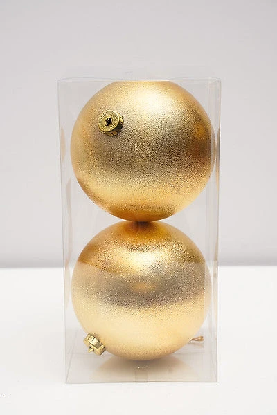 6" Gold Ball Set/2