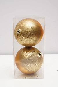 6" Gold Ball 2pcs