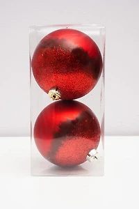 6" Red Ball 2pcs