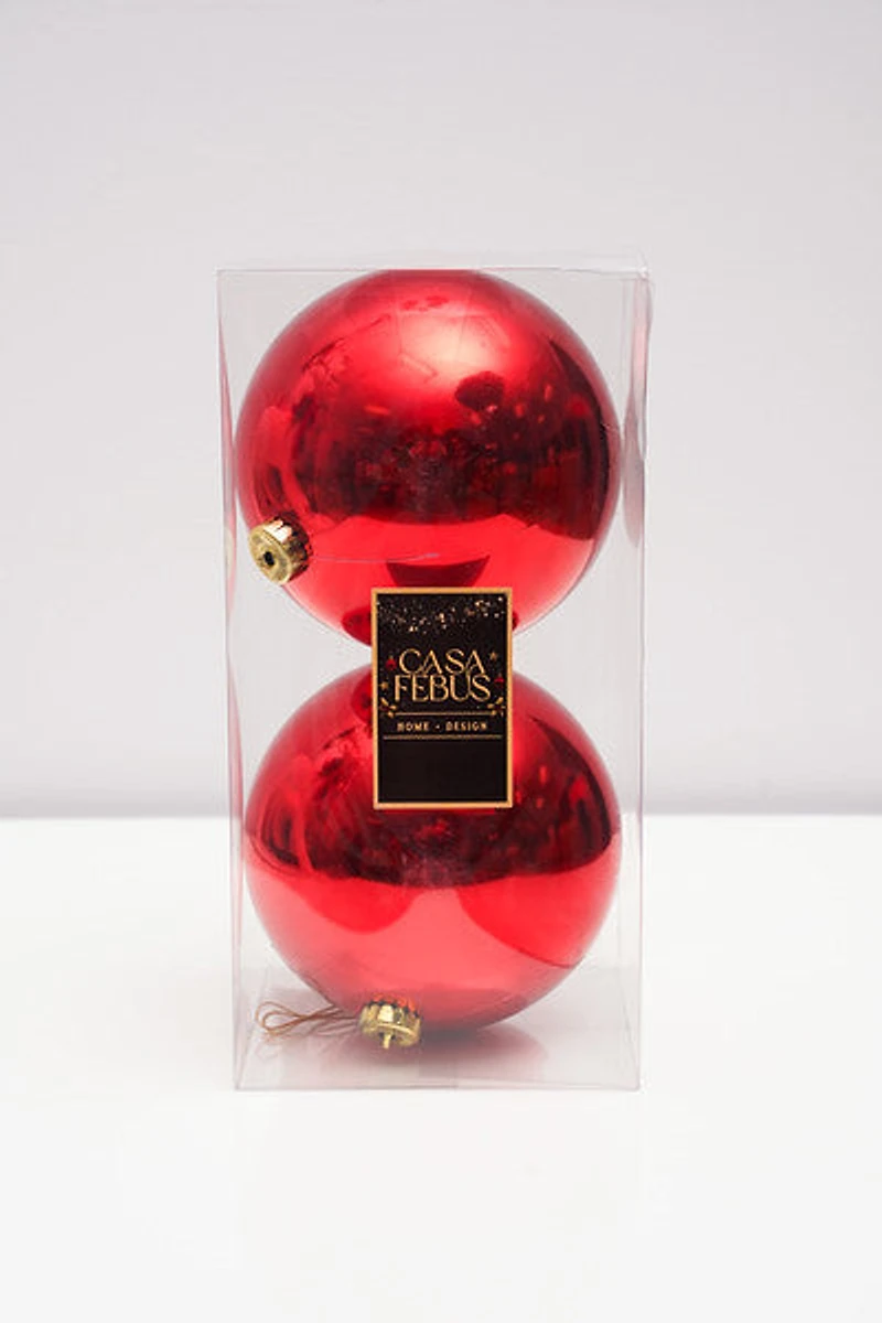 6" Red Ball Set/2