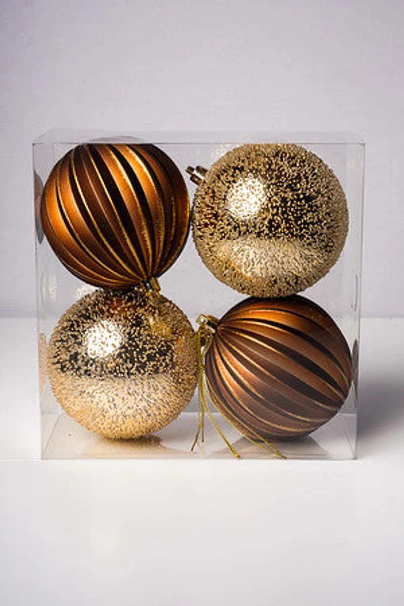 4" Copper Mixed Ball