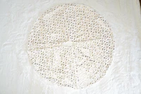 48" Gold  Snowflake  Tree Skirt