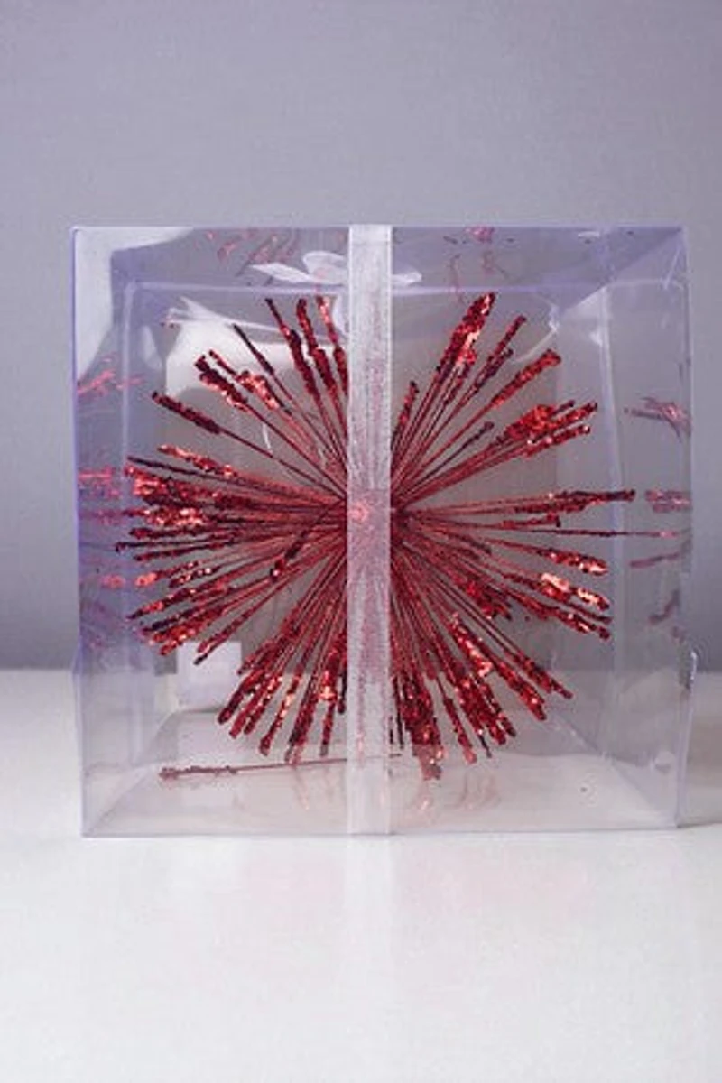 12" Sputnik Glittered Ball