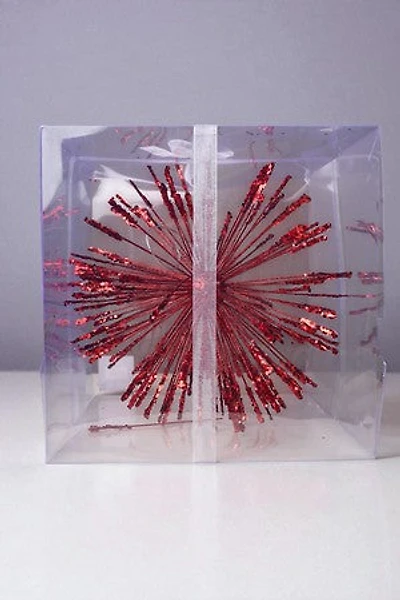 12" Sputnik Glittered Ball