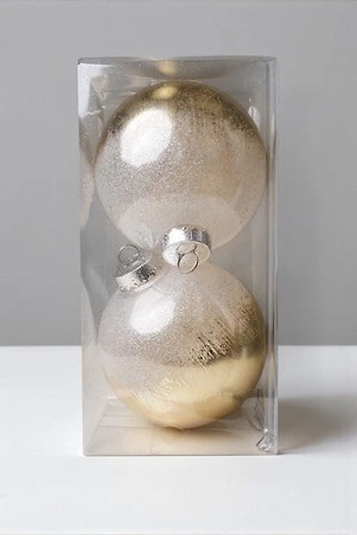 6" Ball Gold/Silver