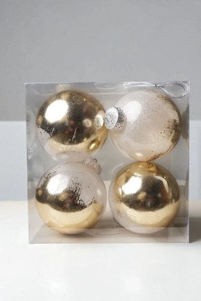 3" Ball Gold/Silver