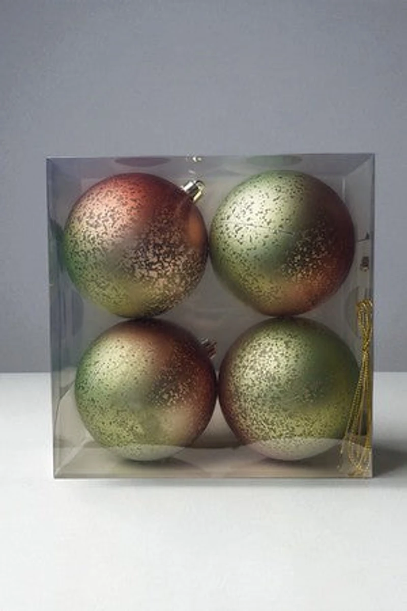 4" Ball Matte Copper w/Mint Bottom