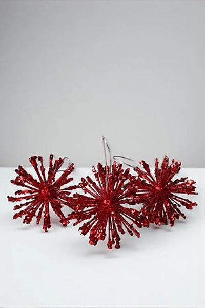 5" Sputnik Glittered Ball
